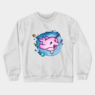 Water Dolphin Crewneck Sweatshirt